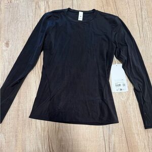 lululemon athletica Classic Black Long Sleeve Top